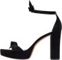 Alexandre Birman Pre-owned Suede sandals Black Dames - Thumbnail 1