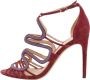 Alexandre Birman Pre-owned Suede sandals Red Dames - Thumbnail 1