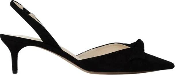 Alexandre Birman Suede Mode Sandalen Black Dames