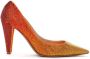 Alexandre Vauthier Bicolor Leren Pump Stiletto Hak Multicolor Dames - Thumbnail 4