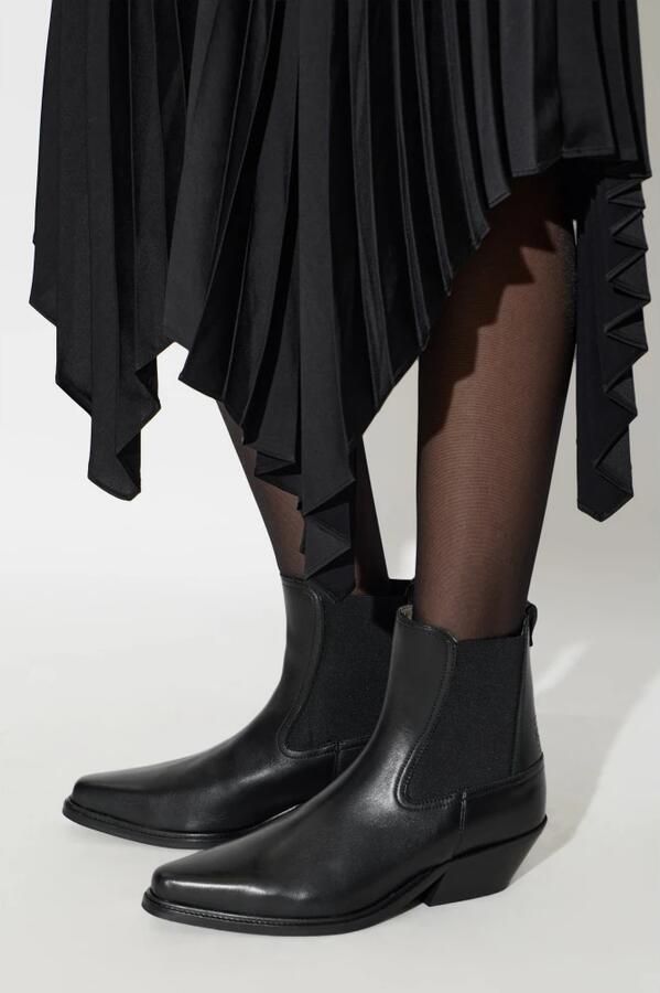 AllSaints Carter Enkellaarsjes met Hak - Foto 3