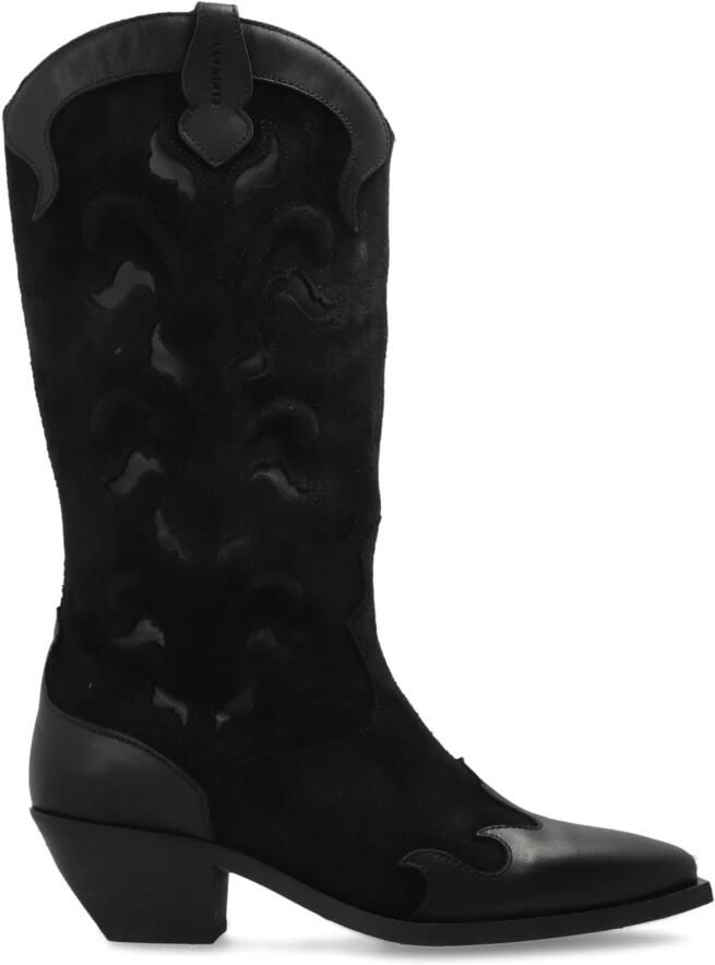 AllSaints Cowboylaarzen 'DOLLY' zwart