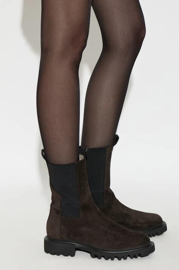 AllSaints Hallie Leren Enkellaarsjes - Foto 3