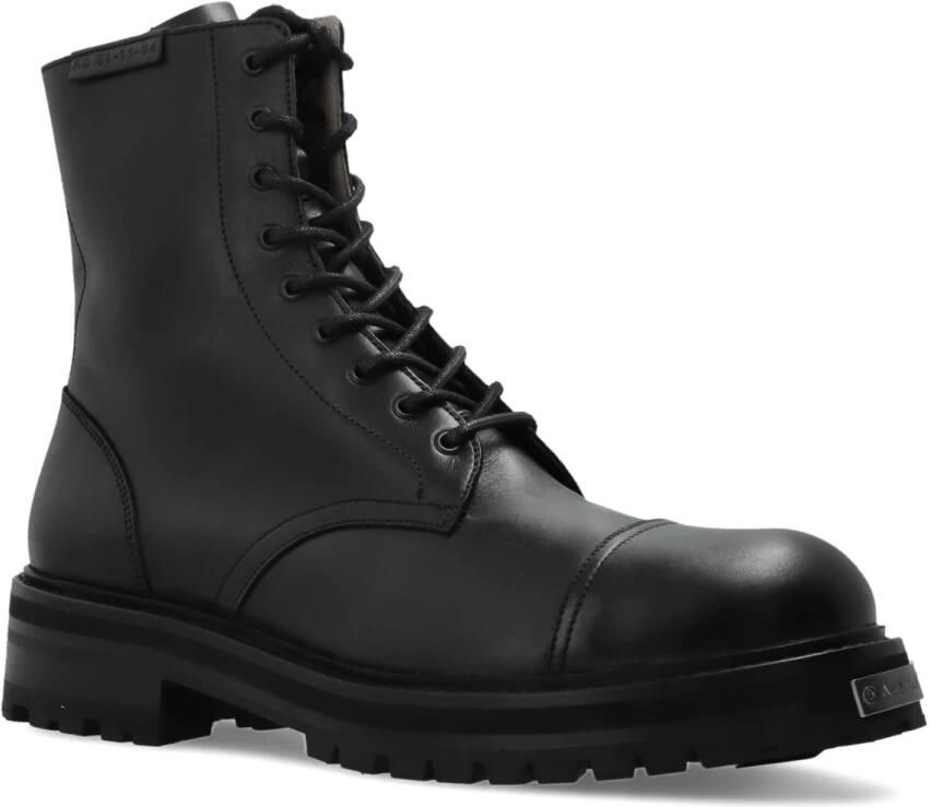 AllSaints Hank Leren Enkellaarzen - Foto 3
