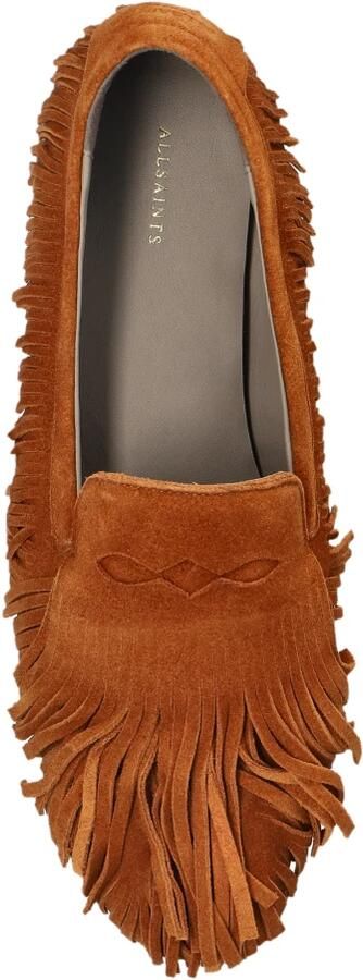 AllSaints Sandy Suede Fringe Loafers - Foto 2