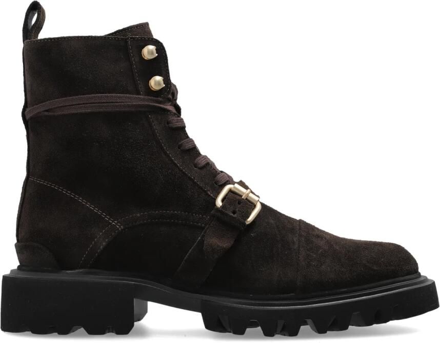 AllSaints Tori Leren Enkellaarzen