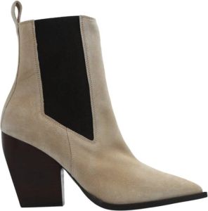 AllSaints Heeled Boots Beige Dames