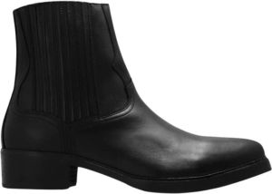 AllSaints Lasgo leren enkellaarzen Zwart Heren