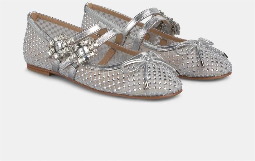 ALMA EN PENA Ballerina net gespen strass