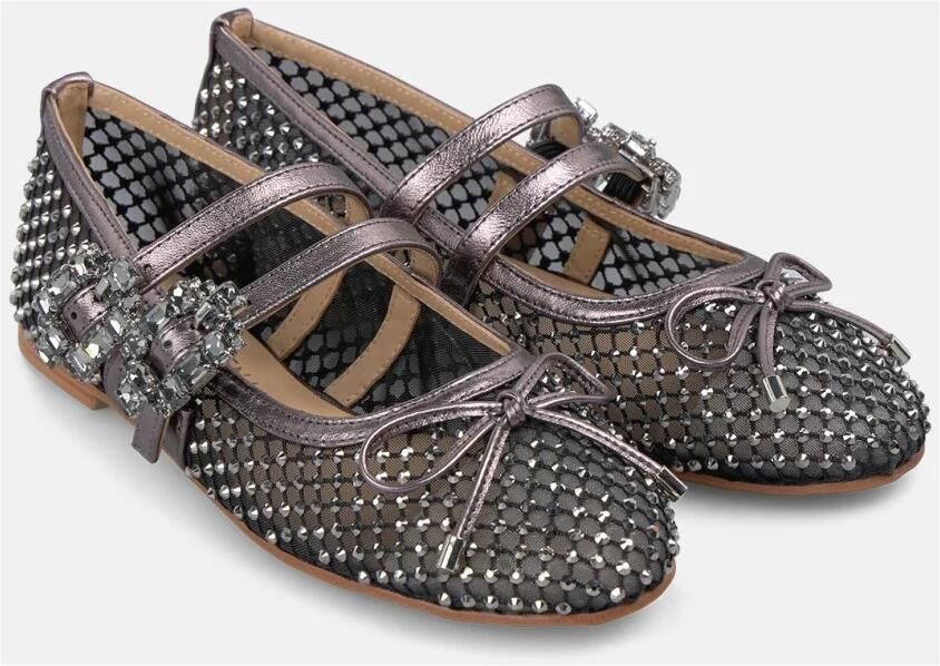 Alma EN Pena Ballerina net gespen strass
