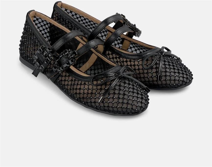 Alma EN Pena Ballerina net gespen strass