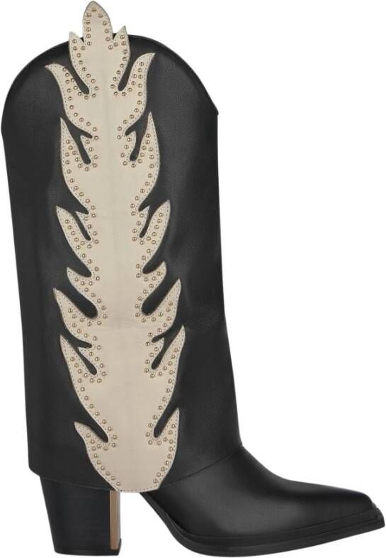 Alma EN Pena Beenwarmers laarzen vlam en studs