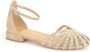 Alma EN Pena Beige Platte Sandalen met Bandjes - Thumbnail 4