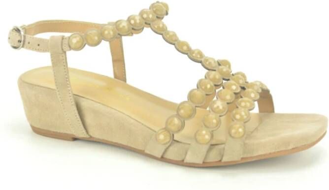 Alma EN Pena Beige Sand Parel Stijlvolle Schoenen
