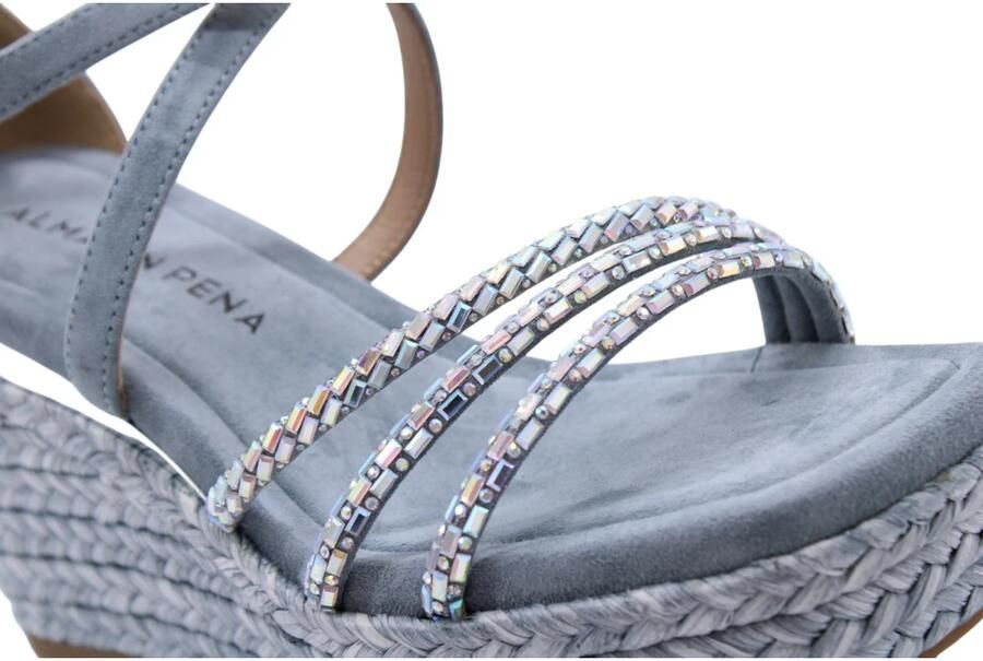 Alma EN Pena Esparto Wedge Sandal Multiposition Straps - Foto 3
