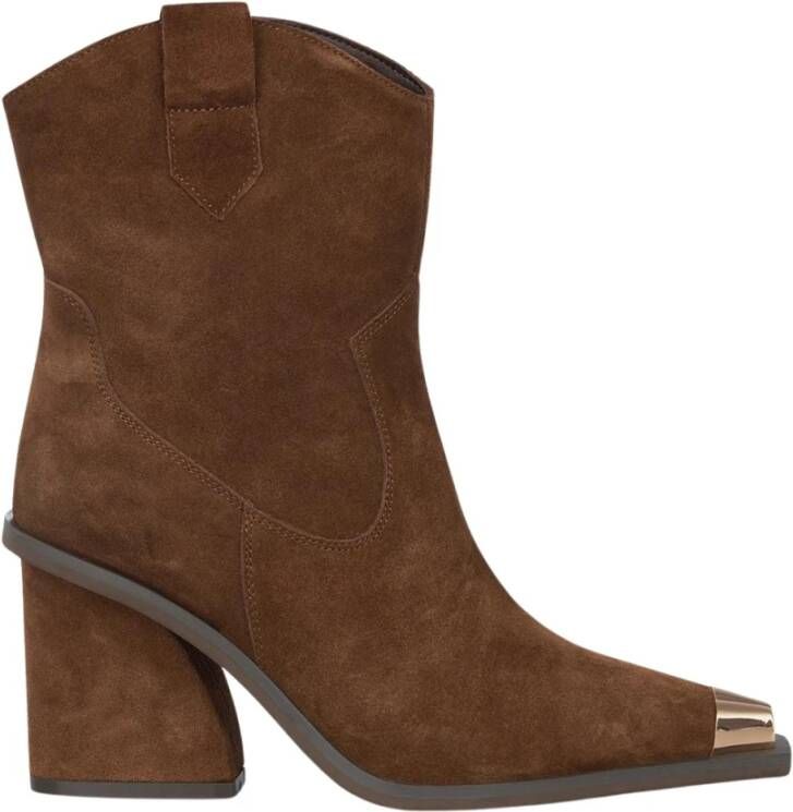 Alma EN Pena Bootie metallic detail textuur