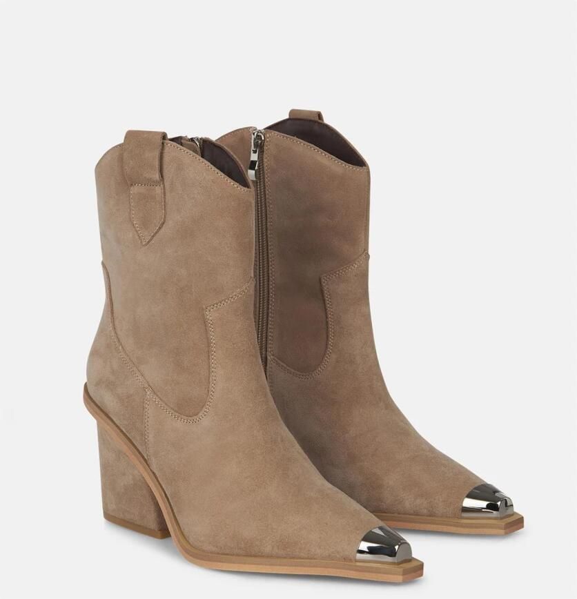 Alma EN Pena Bootie metallic detail textuur