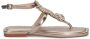 Alma EN Pena Bruine Sandalen met Strassband - Thumbnail 1
