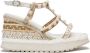Alma en Pena Casual Witte Leren Dames Sandalen White Dames - Thumbnail 1