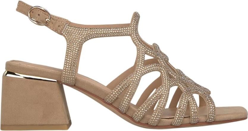 Alma EN Pena Circular Strap Heel Sandal