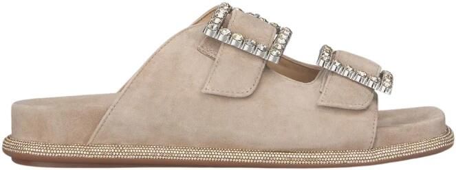 Alma EN Pena Comfortabele platte sandaal met gespen