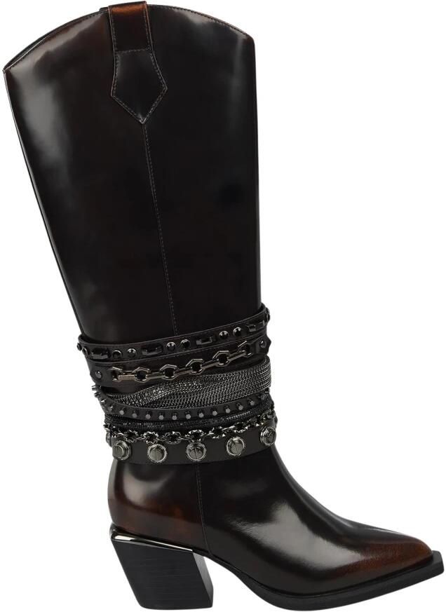 Alma EN Pena Cow laars met hak