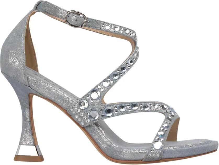 Alma EN Pena Cross Sandaal met Middelhoge Hak