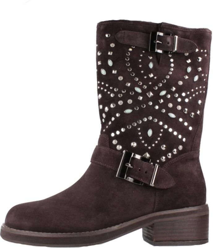 Alma en Pena Kralenlaarsje Brown Dames - Foto 2