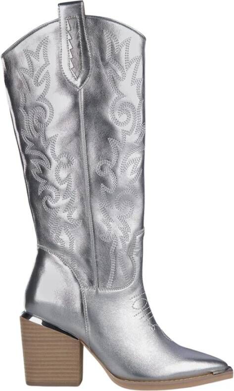 Alma en Pena Dames Cowboy Boot Hak Gray Dames