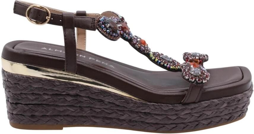 Alma en Pena Schoenen Donkerbruin Vrouwen - Foto 1