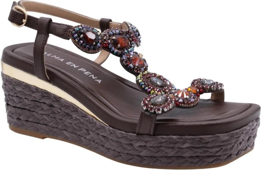 Alma en Pena Schoenen Donkerbruin Vrouwen - Foto 4