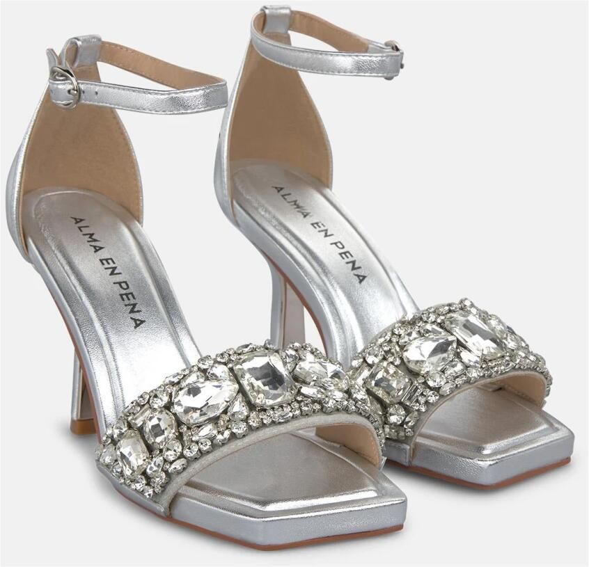 ALMA EN PENA Diva Metallic Heeled Sandal - Foto 2