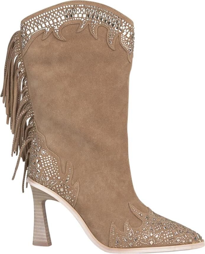 Alma EN Pena Enkellaarsjes met franjes aan de achterkant - Foto 2