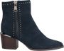 Alma en Pena Enkellaarsjes met ritssluiting aan de hiel Blue Dames - Thumbnail 1