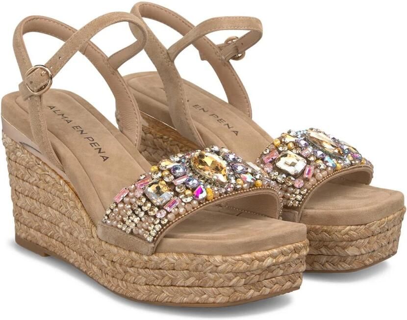 Alma EN Pena Esparto Sandaal Met Kralen - Foto 2