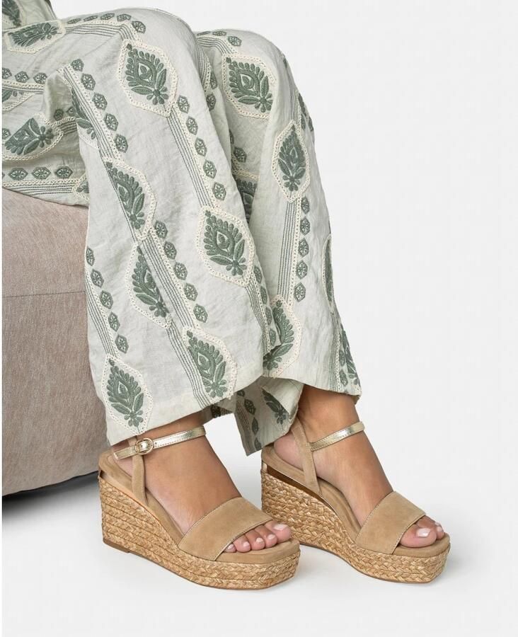 Alma EN Pena Esparto Sleehak Sandalen met Enkele Band - Foto 2