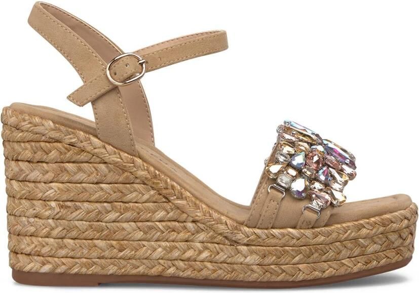 ALMA EN PENA Esparto Stone Platform Sandal