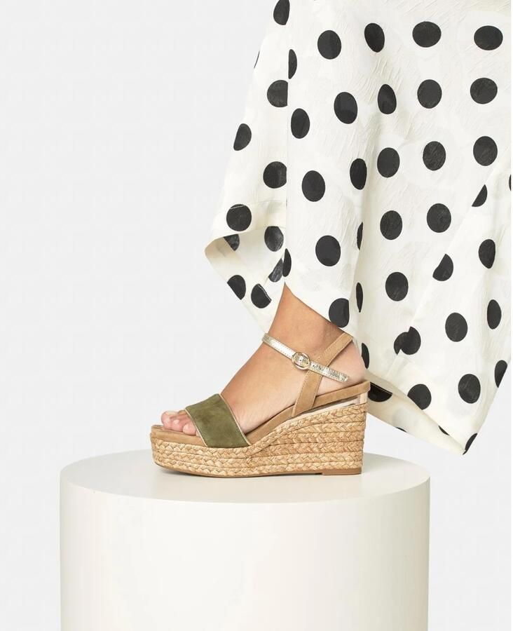 Alma EN Pena Esparto Wedge Sandal - Foto 2