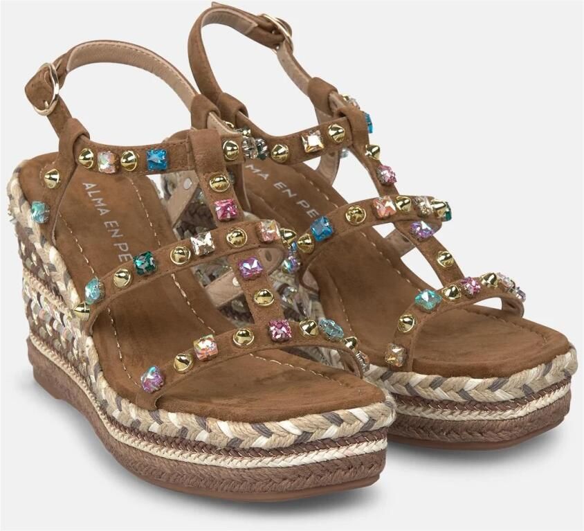 ALMA EN PENA Esparto Wedge Sandal - Foto 2