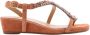 Alma en Pena Flat Sandals Oranje Dames - Thumbnail 2