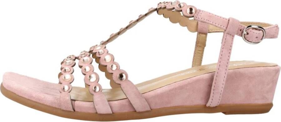 Alma en Pena Flat Sandals Pink Dames