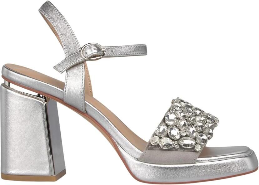 Alma EN Pena Front Rhinestone Sandal