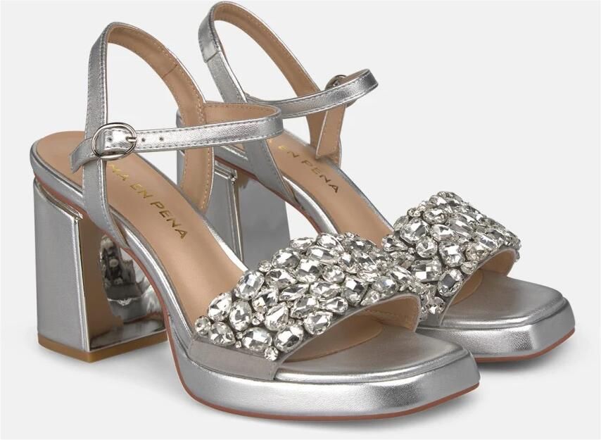 Alma EN Pena Front Rhinestone Sandal - Foto 2