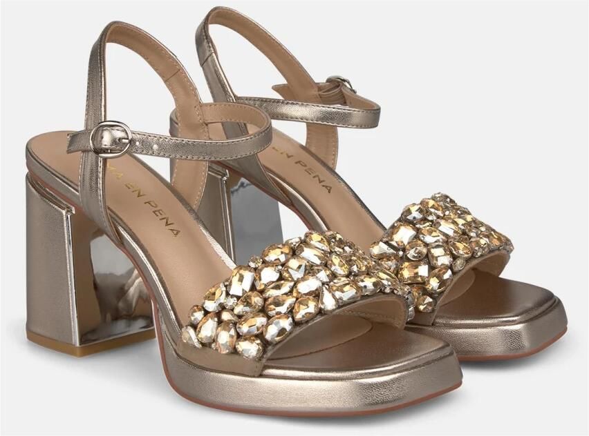 Alma EN Pena Front Rhinestone Sandal - Foto 2