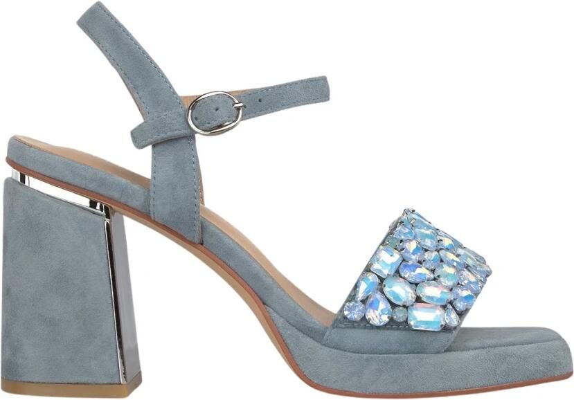 Alma EN Pena Front Rhinestone Sandal