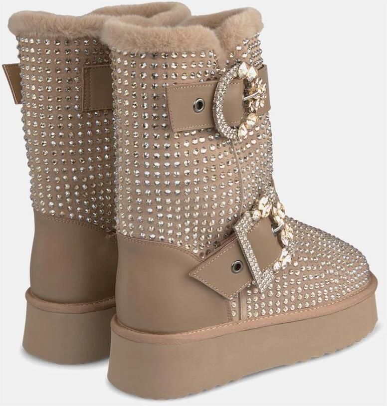 Alma EN Pena Fur Enkelboot met Gespen - Foto 2