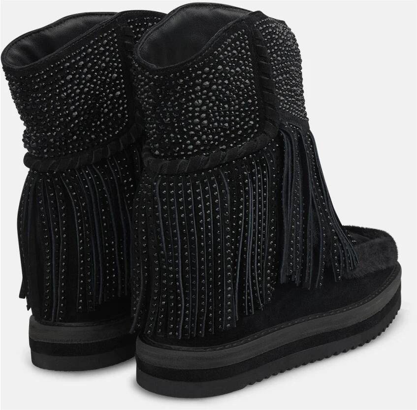 Alma EN Pena Fur Fringed Bootie - Foto 2