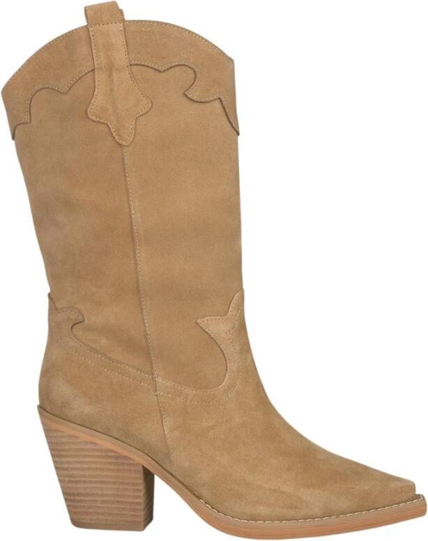 Alma EN Pena Geborduurde laars met hak