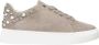 Alma EN Pena Gestempelde leren sneaker met plateau - Thumbnail 1