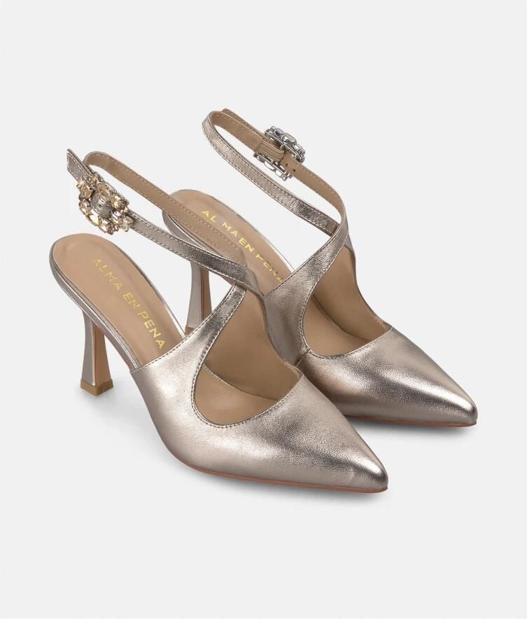 Alma EN Pena Gevlochten band hak schoen